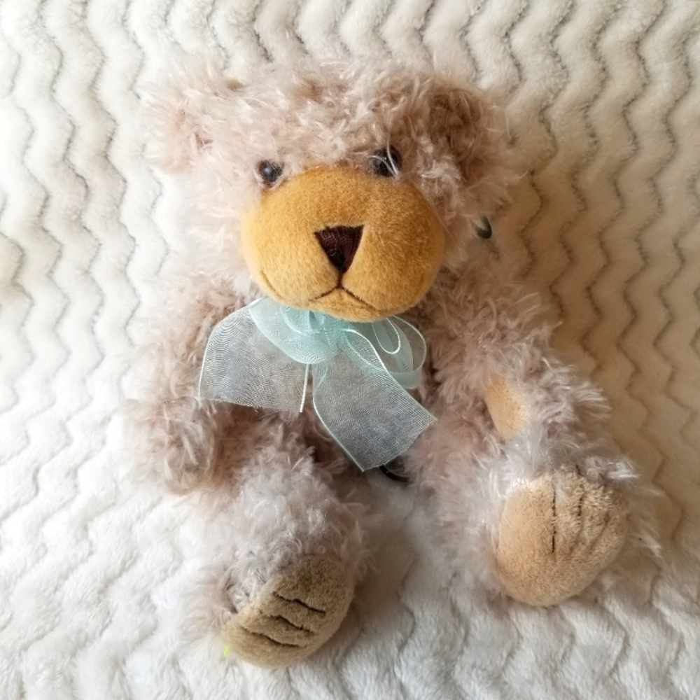 First & Main Scraggles Stuffed Teddy Bear NWT
